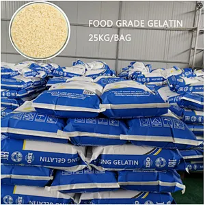 Edible Bovine Gelatin Powder for Candy with 220bloom 8-40mesh